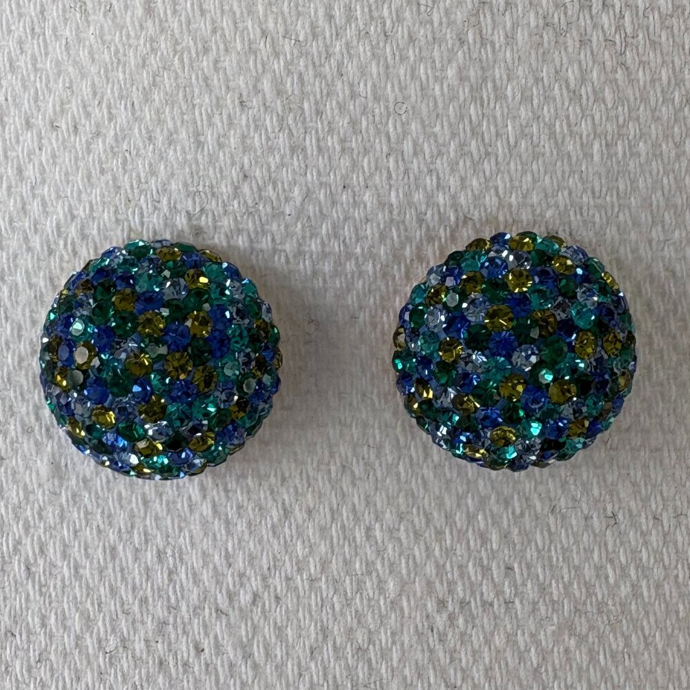 Kate Spade Pavé Dome Studs, Blue